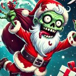 Read more about the article Flappy Zombie Santa Christmas Game