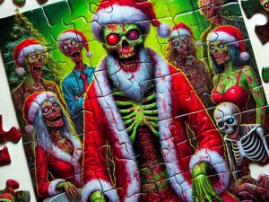 Read more about the article Zombie Christmas Jigsaw: Holiday Fun 4 Horror Fans