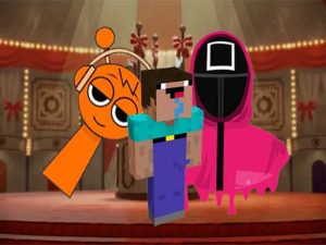 Read more about the article Nextbots on Minecraft Squid Game Sprunki