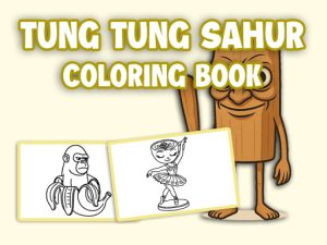 Read more about the article Tung Tung Sahur Coloring Book
